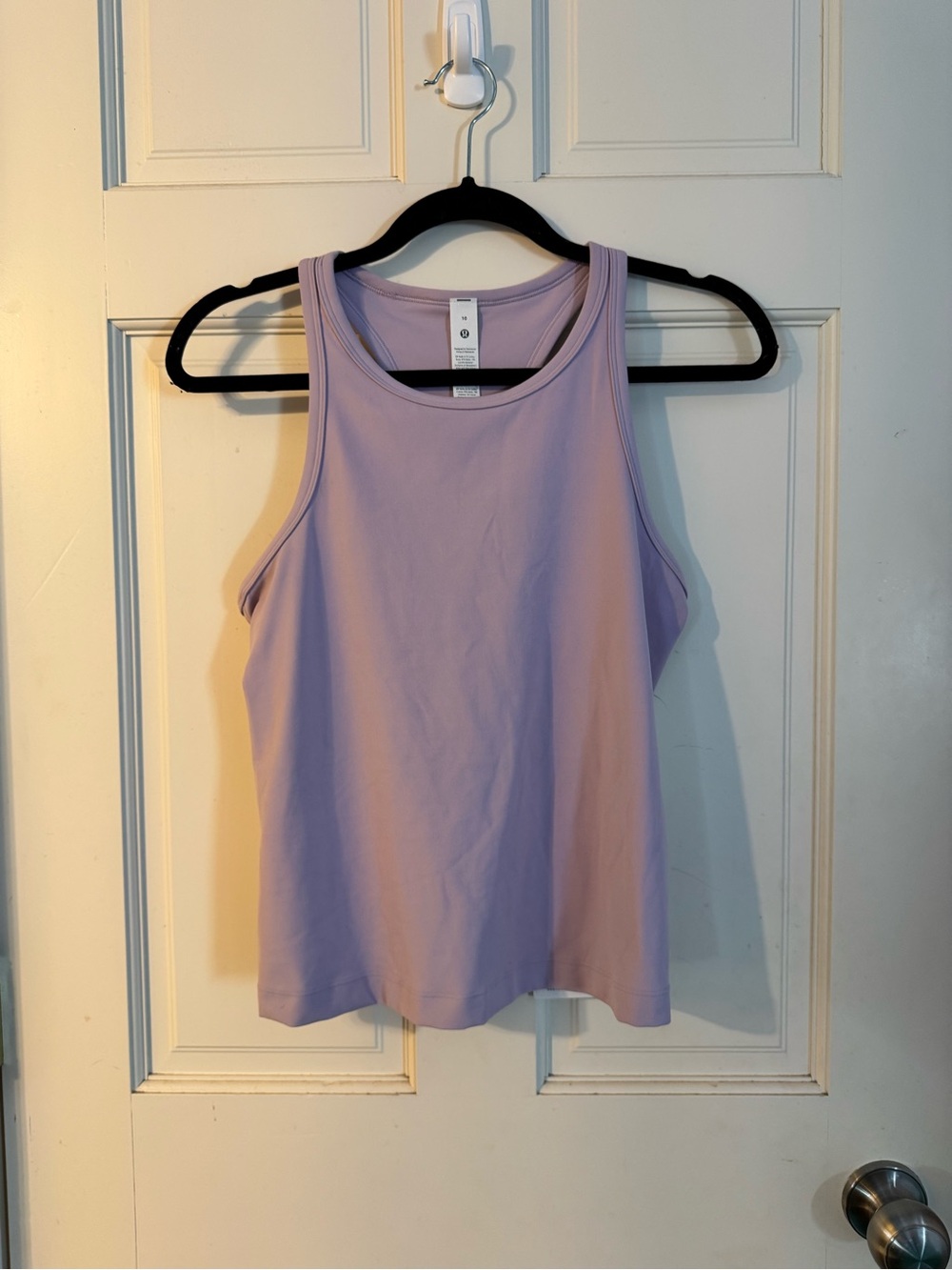NWT lululemon Align Waist-Length Racerback Tank Lilac Size 10